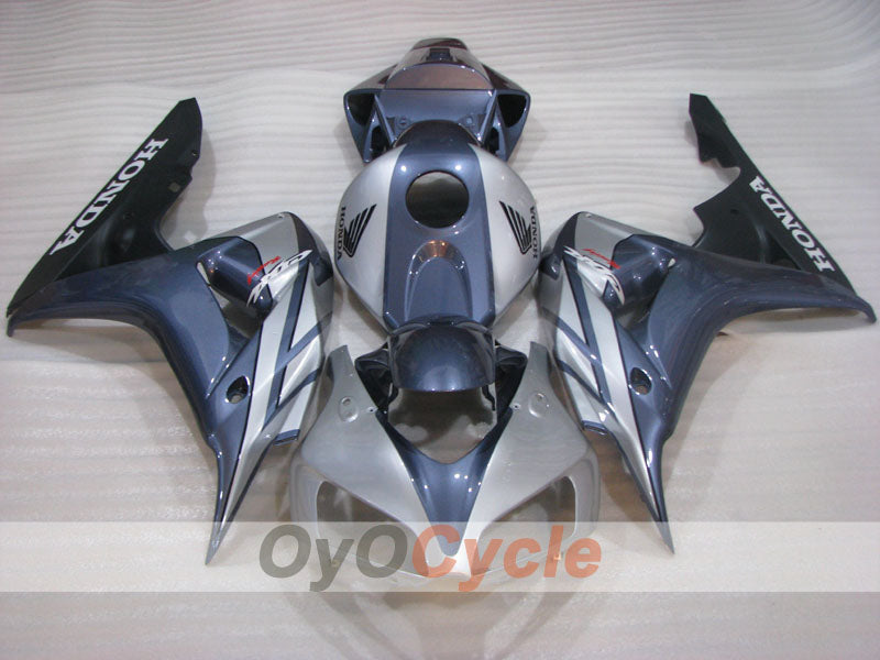 Kit de carénage à injection pour CBR1000RR 06-07 - Noir, gris - Style d'origine #OYO87904981