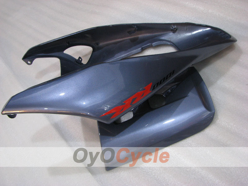 Kit de carénage à injection pour CBR1000RR 06-07 - Noir, gris - Style d'origine #OYO87904981