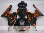 Kit de carénage à injection pour CBR1000RR 06-07 - Orange, noir - Personnalisé #OYO87904982
