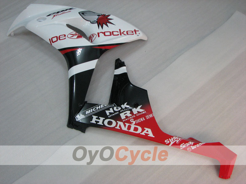 Kit de carénage à injection pour CBR1000RR 06-07 - Rouge, blanc - HRC #OYO87904983