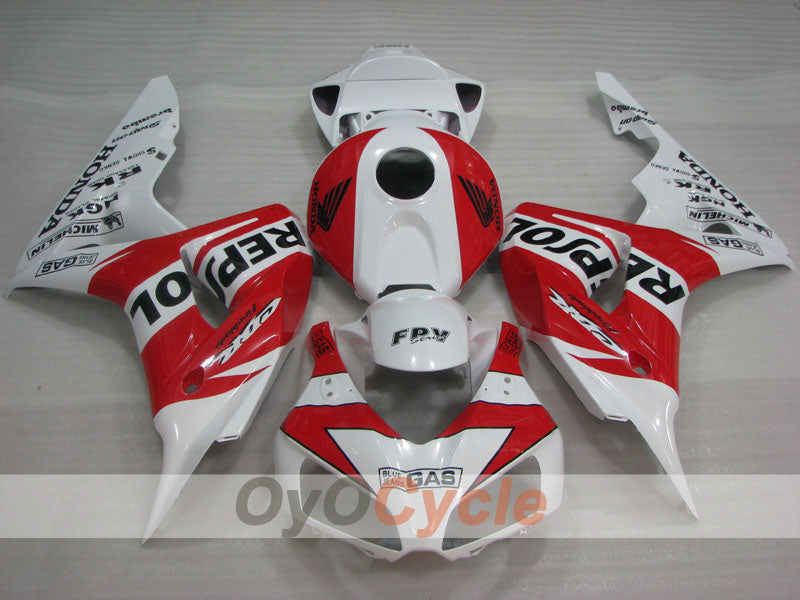 Kit de carénage à injection pour CBR1000RR 06-07 - Rouge, blanc - Repsol #OYO87904984