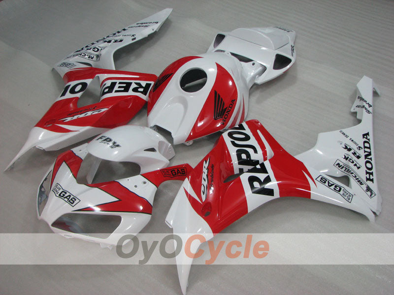 Kit de carénage à injection pour CBR1000RR 06-07 - Rouge, blanc - Repsol #OYO87904984