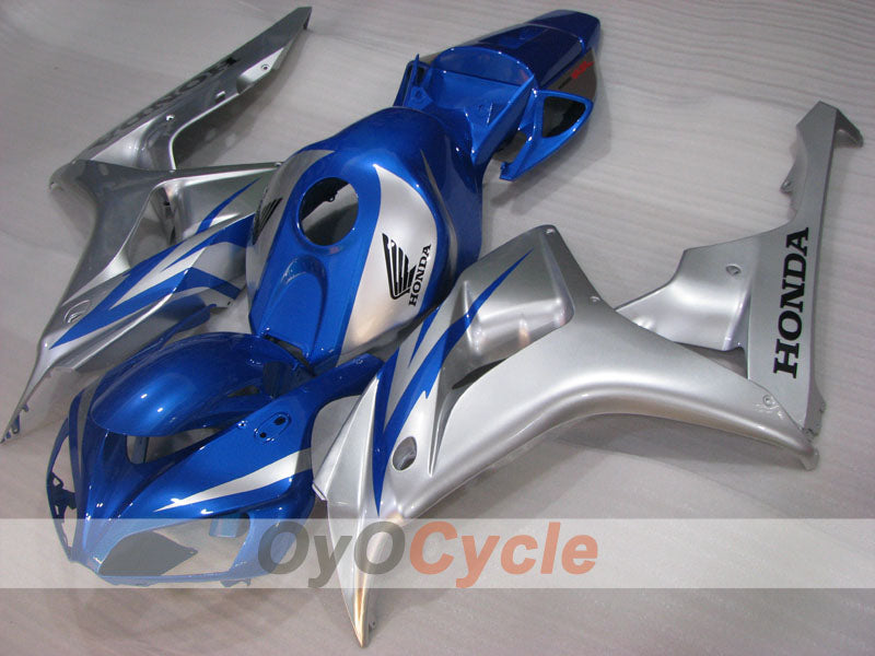 Kit de carénage à injection pour CBR1000RR 06-07 - Bleu, argent - Style d'origine #OYO87904986
