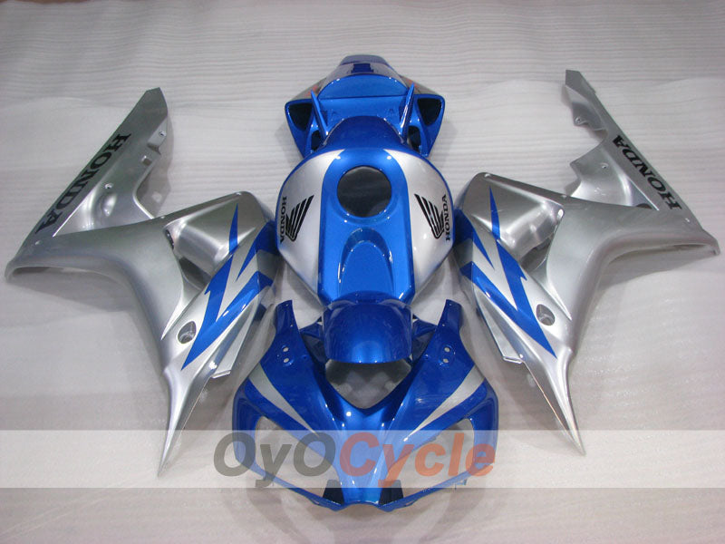 Kit de carénage à injection pour CBR1000RR 06-07 - Bleu, argent - Style d'origine #OYO87904986