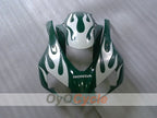 Kit de carénage à injection pour CBR1000RR 06-07 - Vert militaire - Flamme #OYO87904987
