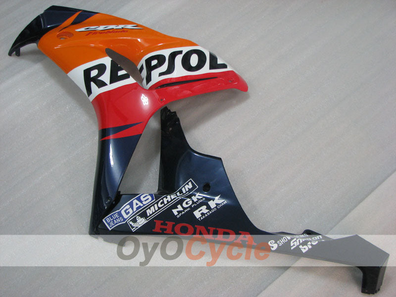Kit de carénage à injection pour CBR1000RR 06-07 - Orange, noir - Repsol #OYO87904988