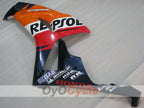 Kit de carénage à injection pour CBR1000RR 06-07 - Orange, noir - Repsol #OYO87904988