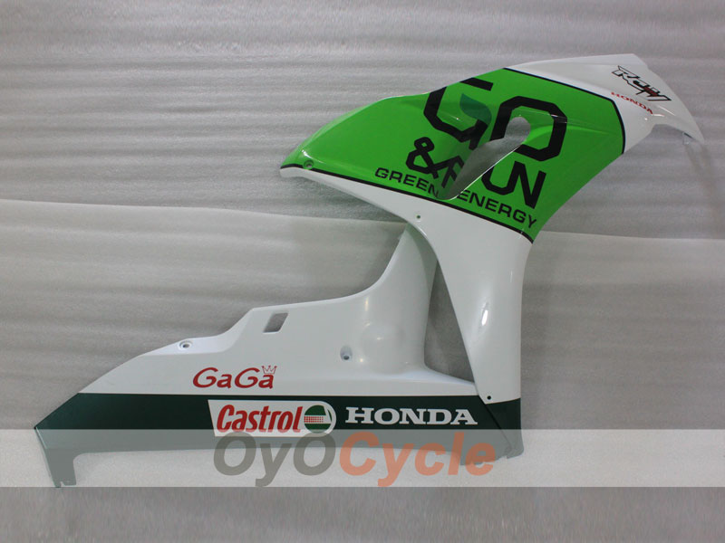 Kit de carénage à injection pour CBR1000RR 06-07 - Vert, Blanc - GO&FUN #OYO87904989