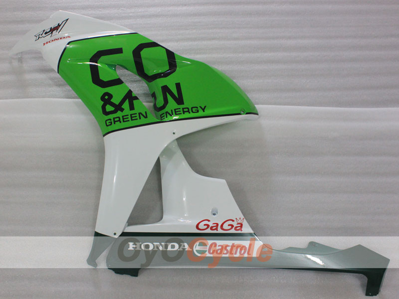 Kit de carénage à injection pour CBR1000RR 06-07 - Vert, Blanc - GO&FUN #OYO87904989