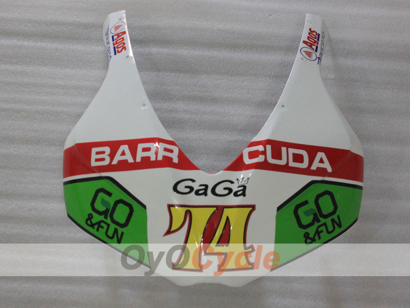 Kit de carénage à injection pour CBR1000RR 06-07 - Vert, Blanc - GO&FUN #OYO87904989