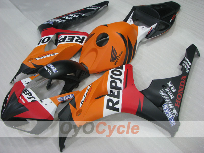 Kit de carénage à injection pour CBR1000RR 06-07 - Orange, Noir - Repsol #OYO87904991 Image principale du produit