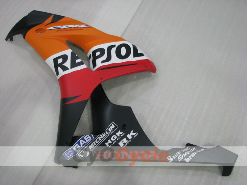 Kit de carénage à injection pour CBR1000RR 06-07 - Orange, Noir - Repsol #OYO87904991