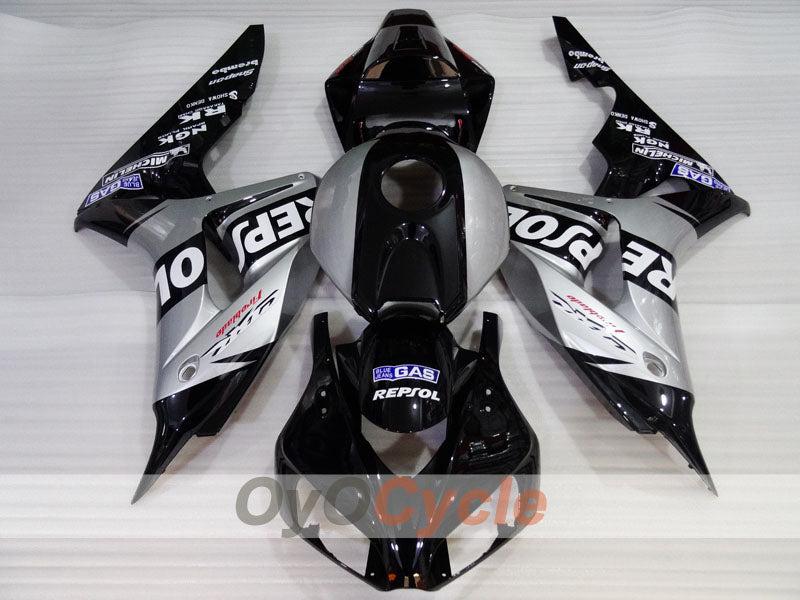 Kit de carénage à injection pour CBR1000RR 06-07 - Noir, Gris - Repsol #OYO87904993 Image secondaire du produit
