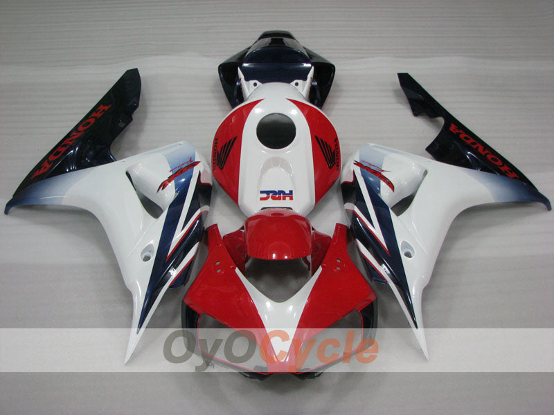 Kit de carénage à injection pour CBR1000RR 06-07 - Rouge, Blanc - Fireblade #OYO87904995