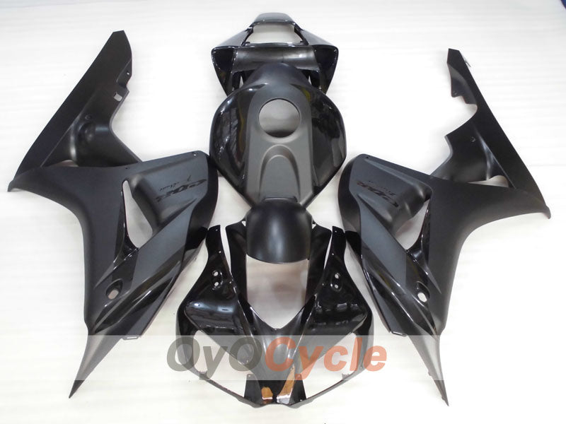 Kit de carénage à injection pour CBR1000RR 06-07 - Noir, Mat - Fireblade #OYO87904996