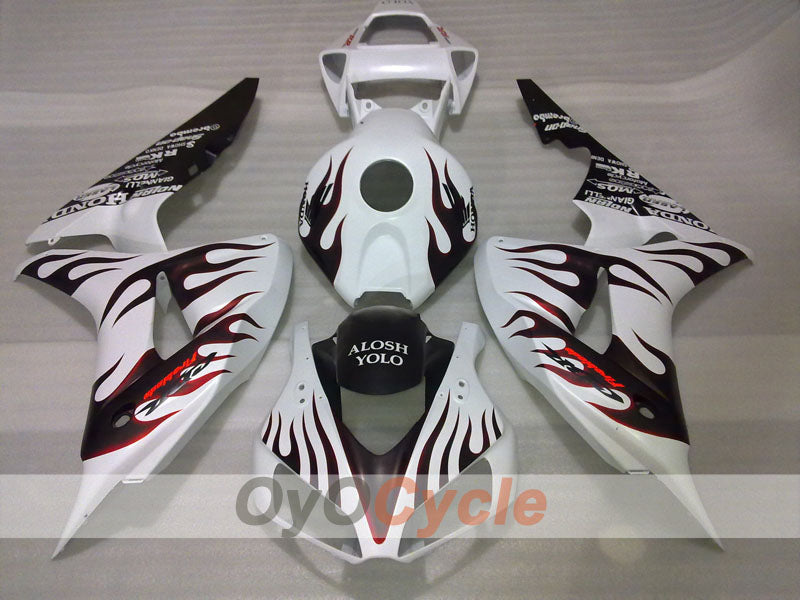 Kit de carénage à injection pour CBR1000RR 06-07 - Cyan - Flame #OYO87904999
