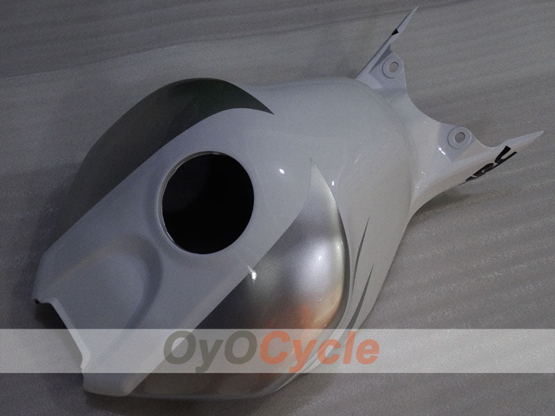 Kit de carénage injecté pour CBR1000RR 06-07 - Blanc, argent - Repsol #OYO87905002