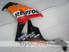 Kit de carénage injecté pour CBR1000RR 06-07 - Orange, noir - Repsol #OYO87905003