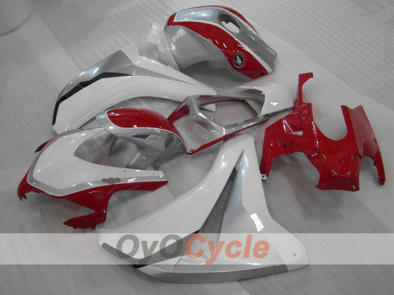 Kit de carénage injecté pour CBR1000RR 08-11 - Rouge, blanc - Style usine #OYO87905006