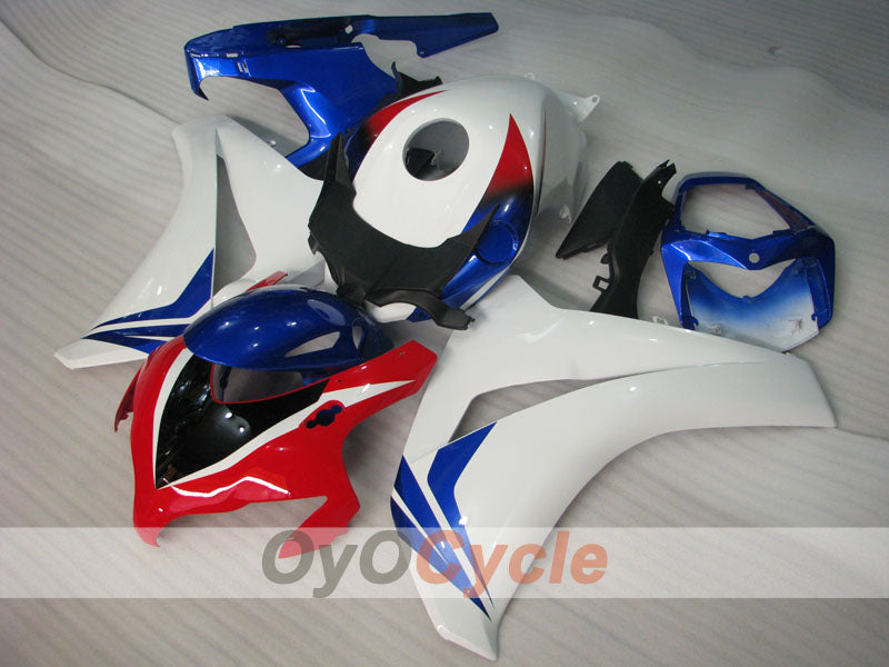 Kit de carénage injecté pour CBR1000RR 08-11 - Rouge, bleu, blanc - Sans autocollant / décalcomanie, style usine #OYO87905008 Image principale du produit