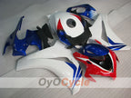 Kit de carénage injecté pour CBR1000RR 08-11 - Rouge, bleu, blanc - Sans autocollant / décalcomanie, style usine #OYO87905008