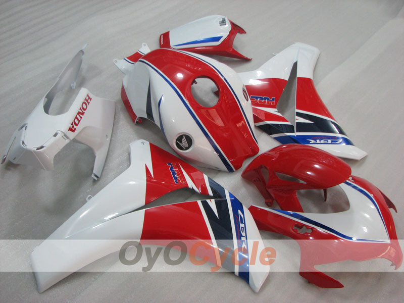 Kit de carénage injecté pour CBR1000RR 08-11 - Rouge, blanc - HRC #OYO87905009 Image principale du produit