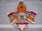 Kit de carénage injecté pour CBR1000RR 08-11 - Rouge, orange, blanc - Repsol #OYO87905011