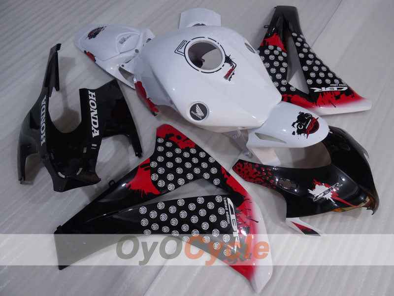 Kit de carénage injecté pour CBR1000RR 08-11 - Blanc, noir - Personnalisable #OYO87905013 Image principale du produit