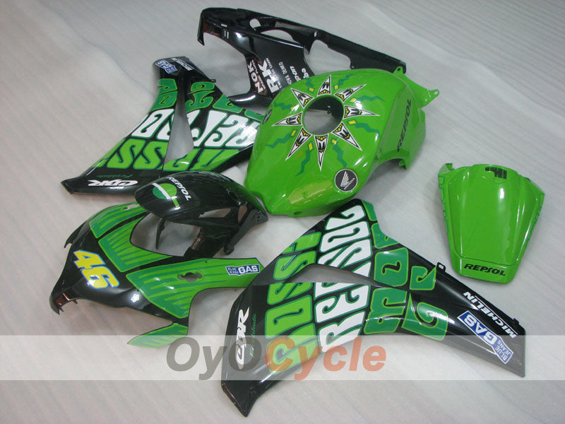 Kit de carénage à injection pour CBR1000RR 08-11 - Vert - Rossi #OYO87905015