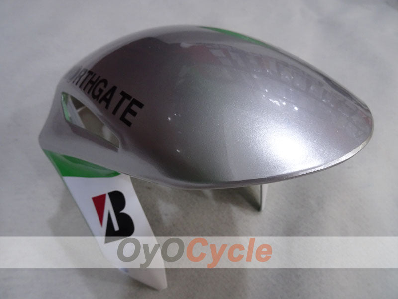 Kit de carénage à injection pour CBR1000RR 08-11 - Vert, Argent - DRIVE #OYO87905016