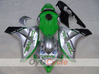 Kit de carénage à injection pour CBR1000RR 08-11 - Vert, Argent - DRIVE #OYO87905016