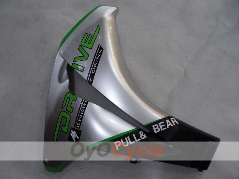 Kit de carénage à injection pour CBR1000RR 08-11 - Vert, Argent - DRIVE #OYO87905016