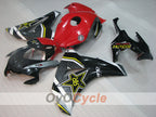 Kit de carénage à injection pour CBR1000RR 08-11 - Rouge, Noir - Rockstar #OYO87905017