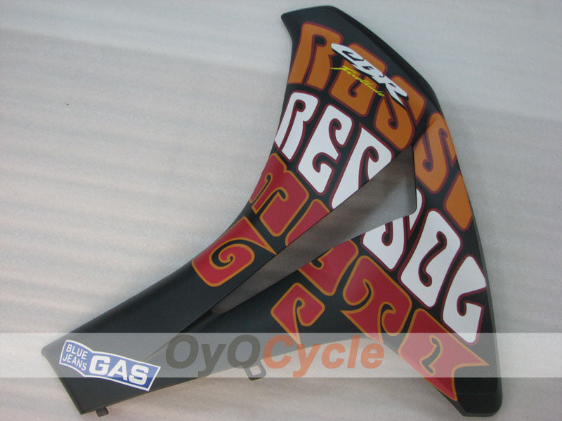 Kit de carénage à injection pour CBR1000RR 08-11 - Orange, Noir - Rossi #OYO87905018