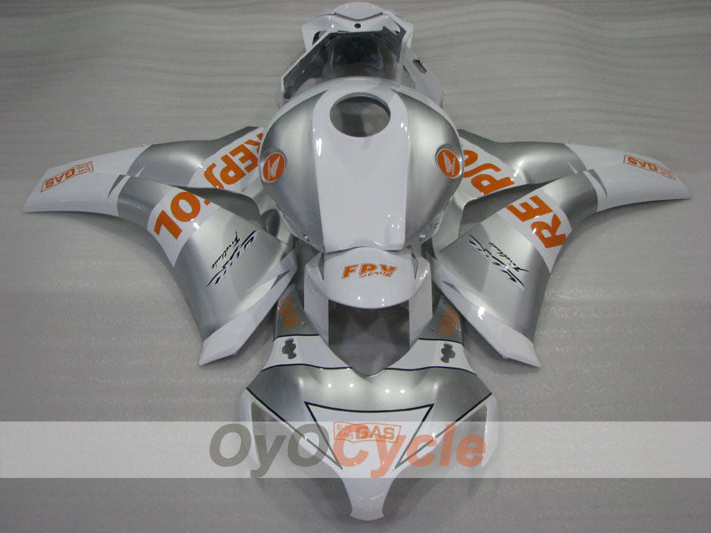 Kit de carénage à injection pour CBR1000RR 08-11 - Blanc, Argent - Repsol #OYO87905020 Image secondaire du produit