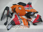 Kit de carénage à injection pour CBR1000RR 08-11 - Rouge, Orange, Noir - Repsol #OYO87905021