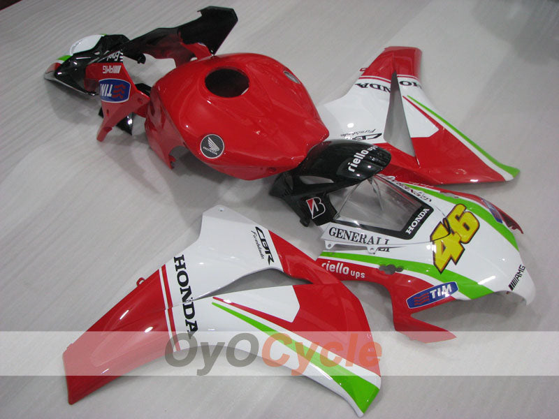 Kit de carénage à injection pour CBR1000RR 08-11 - Rouge, Blanc - Personnalisé #OYO87905022 Image secondaire du produit