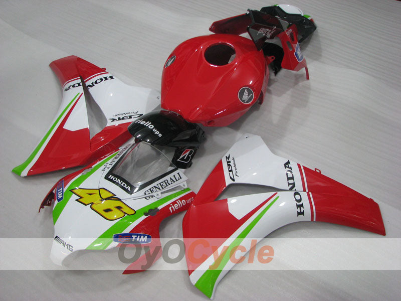 Kit de carénage à injection pour CBR1000RR 08-11 - Rouge, Blanc - Personnalisé #OYO87905022 Image principale du produit