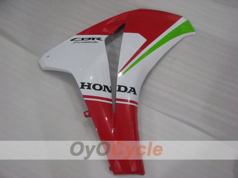 Kit de carénage à injection pour CBR1000RR 08-11 - Rouge, Blanc - Personnalisé #OYO87905022