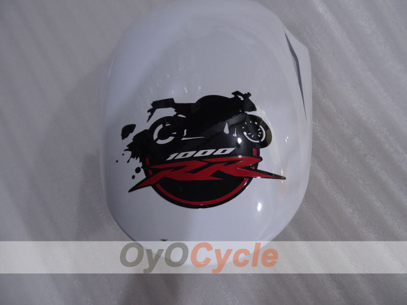 Kit de carénage à injection pour CBR1000RR 08-11 - Blanc, Noir - Personnalisé #OYO87905023