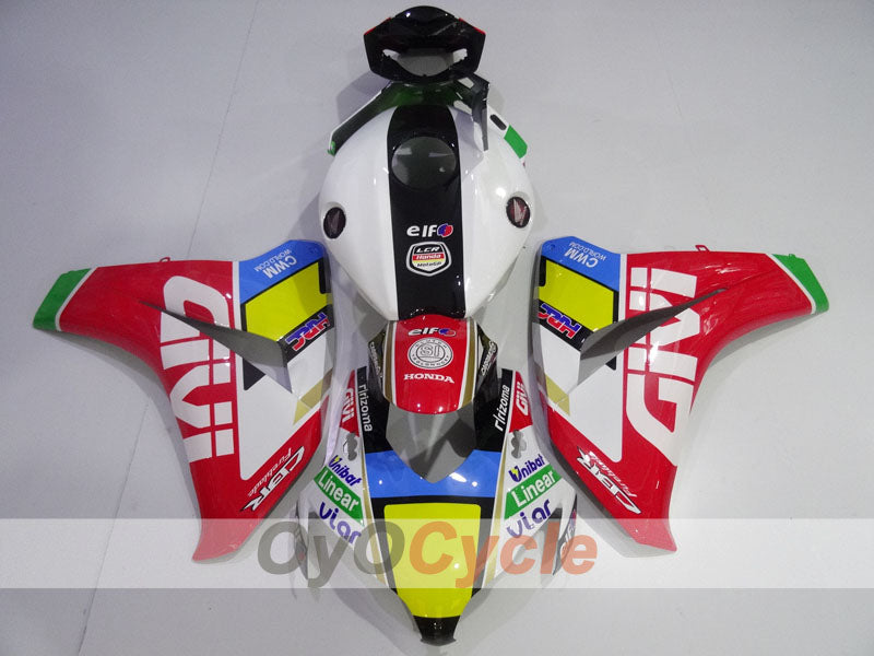 Kit de carénage à injection pour CBR1000RR 08-11 - Rouge, Blanc, Noir - GIVI #OYO87905024