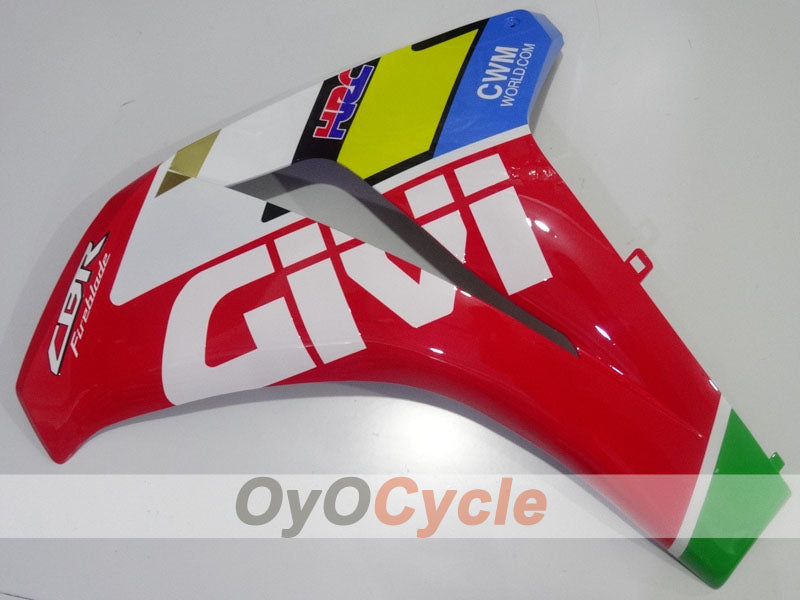Kit de carénage à injection pour CBR1000RR 08-11 - Rouge, Blanc, Noir - GIVI #OYO87905024