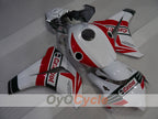 Kit de carénage à injection pour CBR1000RR 08-11 - Rouge, Blanc - Castrol #OYO87905025