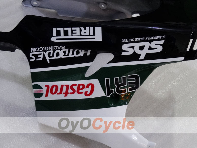 Kit de carénage à injection pour CBR1000RR 08-11 - Rouge, Blanc - Castrol #OYO87905025