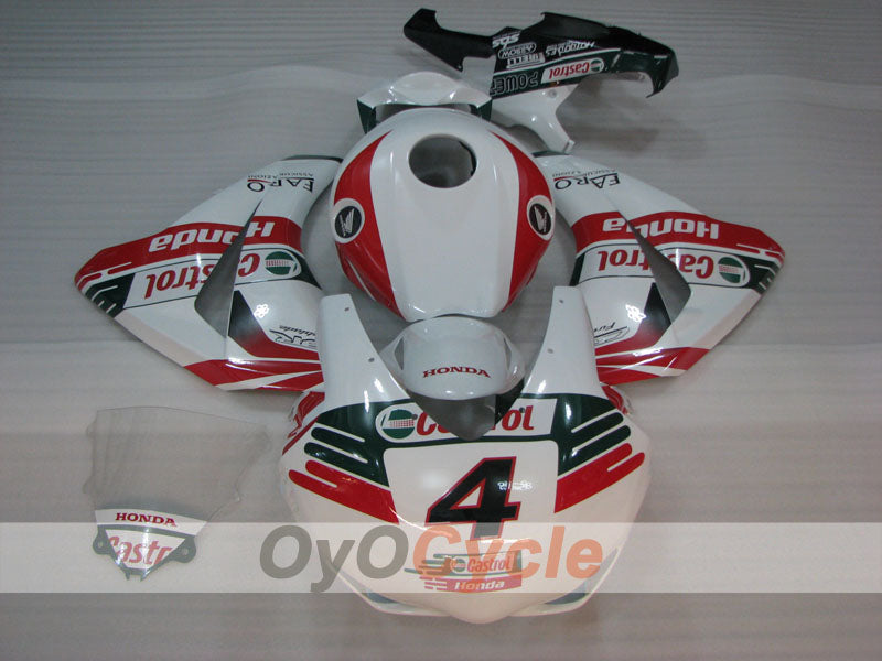 Kit de carénage à injection pour CBR1000RR 08-11 - Rouge, Blanc - Castrol #OYO87905026 Image principale du produit