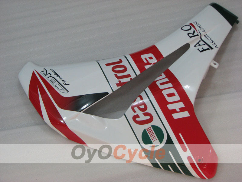 Kit de carénage à injection pour CBR1000RR 08-11 - Rouge, Blanc - Castrol #OYO87905026