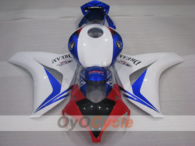 Kit de carénage à injection pour CBR1000RR 08-11 - Rouge, blanc - Dream #OYO87905027