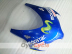 Kit de carénage à injection pour CBR1000RR 08-11 - Jaune, bleu - Movistar #OYO87905030
