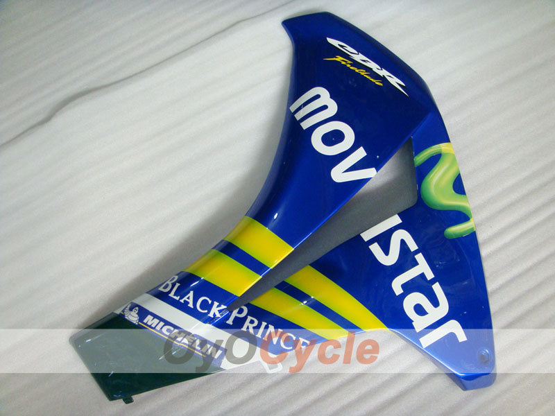 Kit de carénage à injection pour CBR1000RR 08-11 - Jaune, bleu - Movistar #OYO87905030
