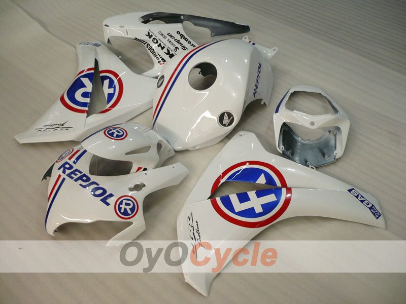 Kit de carénage à injection pour CBR1000RR 08-11 - Bleu, blanc - RK #OYO87905033 Image secondaire du produit